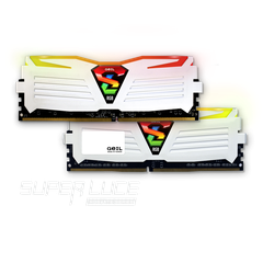 RAM PC GEIL SUPER LUCE WHITE RGB DDR4 16GB 3200Mhz