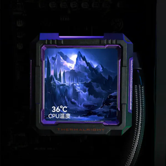 TẢN NHIỆT NƯỚC THERMALRIGHT WARFRAME 360 PRO BLACK - LCD DISPLAY
