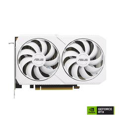 Card màn hình VGA ASUS Dual GeForce RTX 3060 White OC Edition 12GB GDDR6 (DUAL-RTX3060-O12G-WHITE)