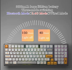 Bàn phím cơ Darmoshark K7-Pro Trio-mode