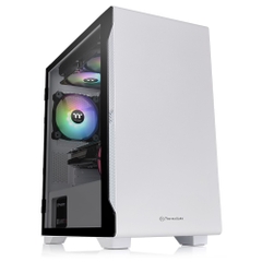 Case Thermaltake S100 Tempered Glass Snow Edition Micro Chassis