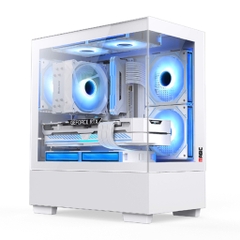 CASE MAGIC MIX TOWER WHITE (M-ATX)