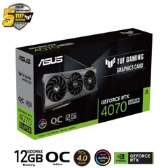 ASUS TUF Gaming GeForce RTX 4070 SUPER 12GB GDDR6X OC Edition