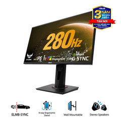 Màn Hình ASUS TUF Gaming VG259QM 25 Inch Full HD IPS 280Hz (DisplayPort, HDMI)