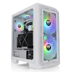 Case Thermaltake View 300 MX Snow ARGB Mid Tower Chassis