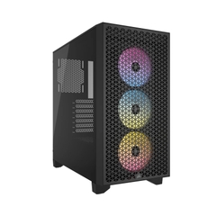 Case Corsair 3000D RGB AIRFLOW Mid-Tower PC Case - Black ( CC-9011255-WW )