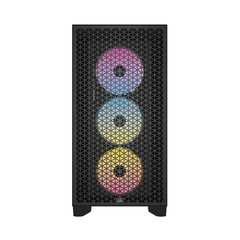 Case Corsair 3000D RGB AIRFLOW Mid-Tower PC Case - Black ( CC-9011255-WW )