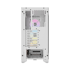 Case Corsair 3000D RGB AIRFLOW Mid-Tower PC Case - White ( CC-9011256-WW )