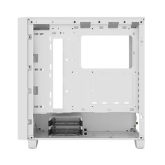 Case Corsair 3000D RGB AIRFLOW Mid-Tower PC Case - White ( CC-9011256-WW )