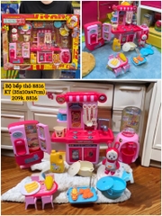 Bộ đồ chơi bé gái nhà bếp thỏ 8816