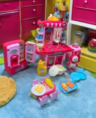 Bộ đồ chơi bé gái nhà bếp thỏ 8816