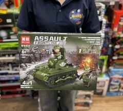 Lốc 4  hộp ráp xe quân sự 98441