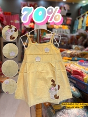 Đầm cho bé DKJS-055- Vàng -2 70%