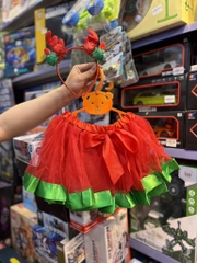 Đầm giáng sinh kèm cài S