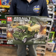 Lốc 4  hộp ráp xe quân sự 98441