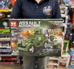 Lốc 4  hộp ráp xe quân sự 98441