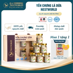 [SET 6 HŨ] YẾN CHƯNG LÁ DỨA NESTWORLD