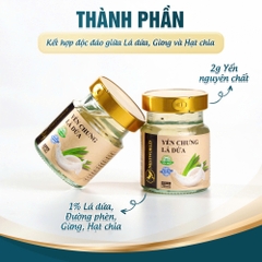 [SET 6 HŨ] YẾN CHƯNG LÁ DỨA NESTWORLD