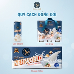 SỮA HẠT YẾN SÀO NESTWORLD MACCA VÀ HẠT SEN