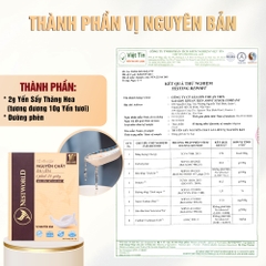 [Mới] Combo 2 Hộp 1 Thanh Tổ Yến Sấy Nguyên Chất Ăn Liền NESTWORLD