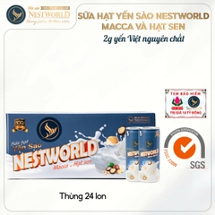 SỮA HẠT YẾN SÀO NESTWORLD MACCA VÀ HẠT SEN