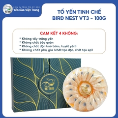 Yến sào Việt Trung - Tổ Yến Tinh Chế - Bird Nest VT3