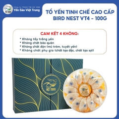 Yến sào Việt Trung - Tổ yến tinh chế cao cấp VT4