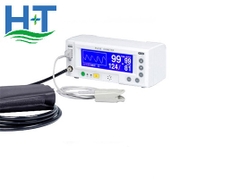 Máy đo SPO2 và huyết áp để bàn