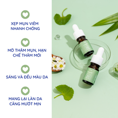 Mướt - Serum rau má Eledy sáng da, mờ thâm, sạch mụn 5ml