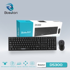 Combo Phím Chuột Bosston D5300 Chính Hãng (Đen)