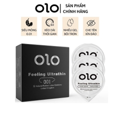 Bao cao su siêu mỏng OLO Feeling Ultrathin 001
