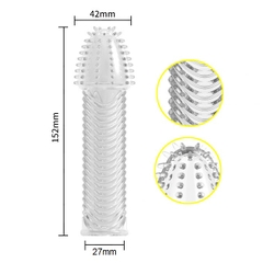 Bao cao su đôn Baile Basaltic Crystal Sleeves - 2,7cm (Hộp màu nâu)