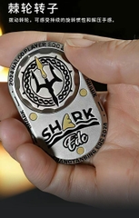Fidget Spinner Shark HaLoo EDC Chính Hãng -  Màu Bạc