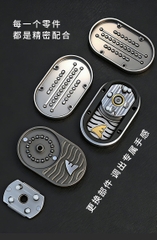 Fidget Spinner Shark HaLoo EDC Chính Hãng -  Màu Bạc