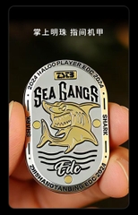 Fidget Spinner Shark HaLoo EDC Chính Hãng -  Màu Bạc