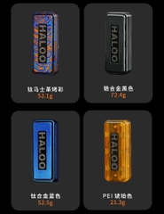 Spinner EDC HaLoo SUNDAY Pro Chất Liệu Zircon- Màu Đen