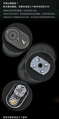 Fidget Spinner Shark HaLoo EDC Chính Hãng -  Màu Bạc