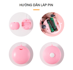 Trứng rung tình yêu viên kẹo hồng - Mẫu cơ bản