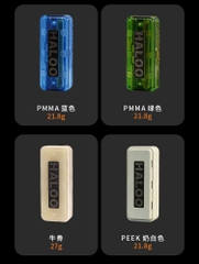 Thẻ đẩy Spinner EDC HaLoo SUNDAY Pro Chất Liệu PEI - Màu Vàng Hổ phách