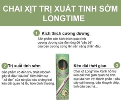 Chai xịt Long Time kéo dài thời gian quan hệ