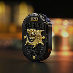Fidget Spinner Shark HaLoo EDC Chính Hãng -  Màu Bạc