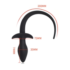 Phích cắm hậu môn hóa trang đuôi chó - Size M - Dog tail butt plug cosplay