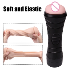 Pussy hình đèn pin điều khiển từ xa có dây