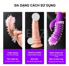 Bao cao su đôn rung Aichao - Hộp màu cam