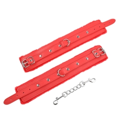 Khóa tay lót lông mềm BDSM
