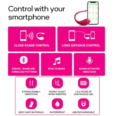 Trứng Rung Chữ U Điều Khiển Bằng App LoveSpouse