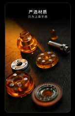 Spinner Hồ Lô Haloo Player loại lớn Phiên Bản Nắp và Đế Xoay Nam Châm - Chất liệu PEI