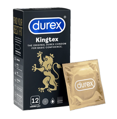 Bao cao su Durex Kingtex - Hộp 12 cái