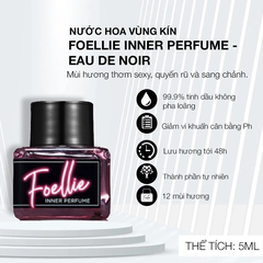 Nước Hoa Vùng Kín Lưu Hương 48H Foellie Eau De Noir Inner Perfume 5ml