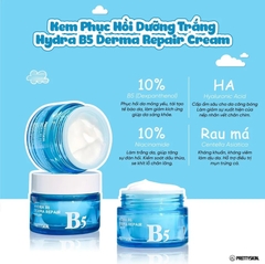 Kem Dưỡng Prettyskin Hydra B5 Derma Repair Cream Dưỡng Trắng, Phục Hồi Da 52ml